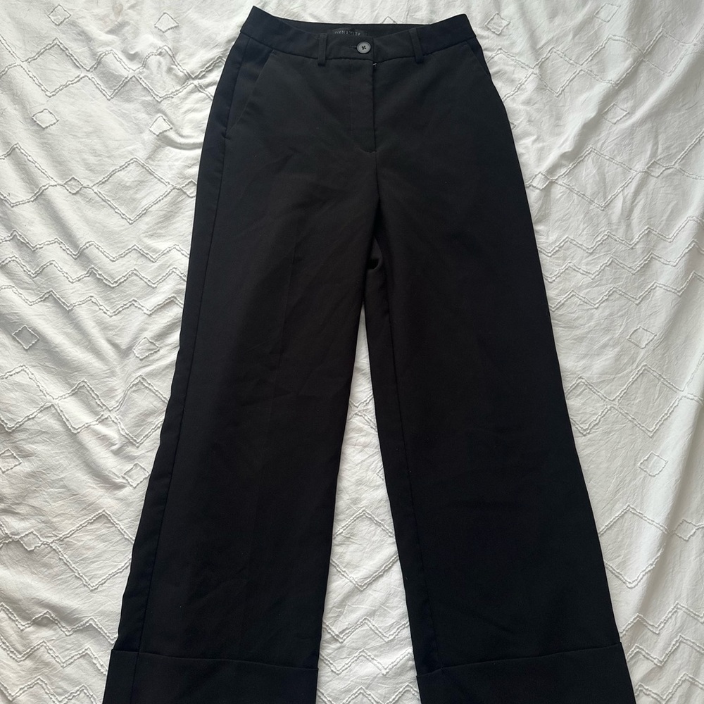 Dynamite Black Work Pants